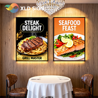 Boîte à lumière multi-taille ultra-mince Poster Display Sign Customizable Snap Frame Led Slim Light Box