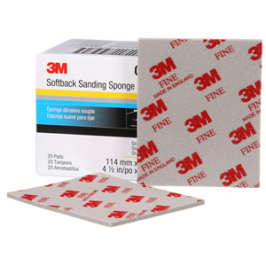 Éponge de ponçage souple 3-<span class=keywords><strong>M</strong></span>, 02604, 4 <span class=keywords><strong>1</strong></span>/<span class=keywords><strong>2</strong></span> po x 5 <span class=keywords><strong>1</strong></span>/<span class=keywords><strong>2</strong></span> po (11,43 <span class=keywords><strong>cm</strong></span> x 13,97 <span class=keywords><strong>cm</strong></span>) - Product Image 1