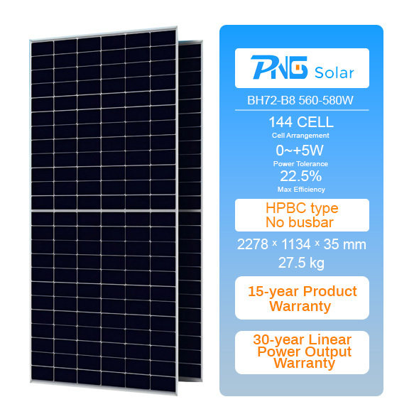 Paneles Solares Costos PNG Brand 580w 590w 600W Mono Solar Panels Good Quality Solar Panel for Sale