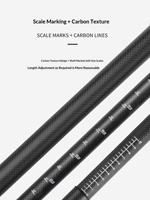 Pagaie en alliage d'aluminium à motif carbone, à lame simple/double, pour planches de SUP gonflables et kayaks en eaux offshore