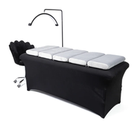 Sur-matelas de lit en mousse à mémoire de forme à cinq plis