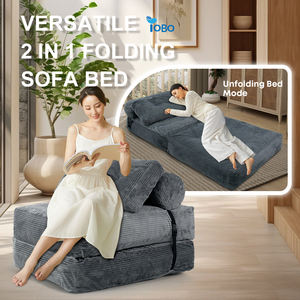 2025 Colchão Dobrável Cadeira Dorminhoco Conversível Com Pillow Back Support Dobre Sofá-cama Sofá Lounge para Sala de estar - Product Image 2