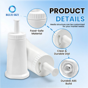 Filtre à eau pour machine à expresso compatible avec Brevilles Barista Touch BES880, Barista Pro BES878, <span class=keywords><strong>Oracle</strong></span> Touch BES990, <span class=keywords><strong>Oracle</strong></span> BES980 - Product Image 3