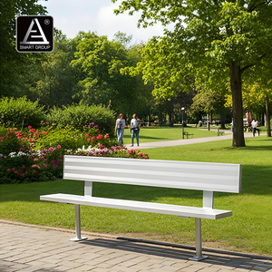 Banco de Aluminio Fundido <span class=keywords><strong>para</strong></span> Jardín, Parque o Calle, Resistente al Agua, Muebles de Exterior, Banco de <span class=keywords><strong>Patio</strong></span> de Aleación de Aluminio Duradero - Product Image 4