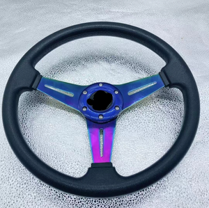 <span class=keywords><strong>Volant</strong></span> de course personnalisé OEM, en aluminium et cuir suédé, universel - Product Image 6