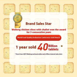 Weilong toàn bộ hộp Bánh quy lành mạnh 16 hộp hẹ gà tươi bánh kếp sữa ngọt bánh kếp hoa thịt bò Mười túi đường - Product Image 2