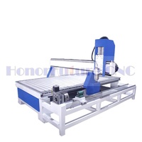 Routeur CNC 4 axes Machine à sculpter le bois Multi-broches Routeur CNC 1325 avec rotatif