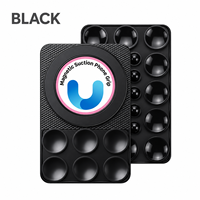 Support magnétique pour téléphone à ventouse, mains libres, pour diffusion en direct, selfie, vidéo, verre, carrelage, multi-surfaces