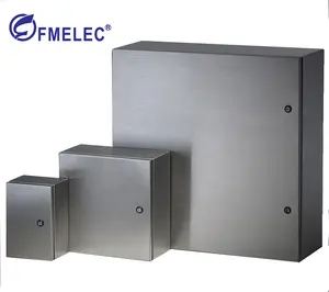IP66 retrato caixa de aço inoxidável 201/304/316 caixa de distribuição de metal armário de aço inoxidável