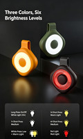 Lampe de poche LED compacte et portable, rechargeable, avec aimant, lampe de travail