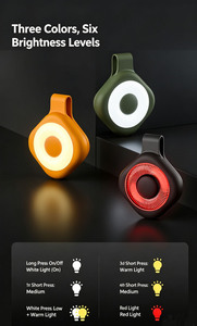 Lampe de poche LED compacte et portable, rechargeable, avec aimant, lampe de travail - Product Image 6