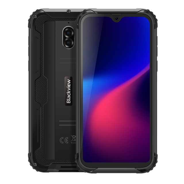 BLACKVIEW BV5900 IP68/IP69K Waterproof Shockproof Mobile Phones 5.7" Android 9.0 Quad Core 4G BLACKVIEW BV5900 Rugged Cellphone