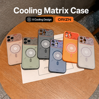 Coque de téléphone imprimée technologique moderne bicolore 2-en-1 pour iPhone 17 Pro Max 18 avec motif peint et protection triple caméra