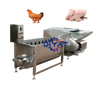 High efficiency chicken plucker poultry feather plucking machine