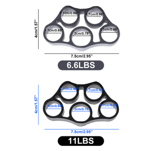 Arthritis Handgriff Trainer Stärkung des Rehabilitation strain ings zur Schmerz linderung Silikon griff gerät Finger übungs bahre/ - Product Image 6