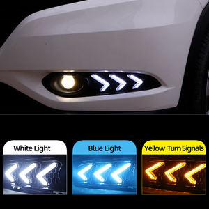 Luces de Circulación Diurna DRL, Cubierta de Faro Antiniebla con Intermitentes para Honda <span class=keywords><strong>HRV</strong></span> HR-V 2014 2015 <span class=keywords><strong>2016</strong></span> - Product Image 6