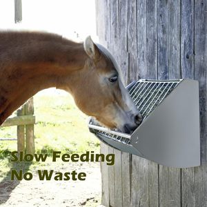 Zware <span class=keywords><strong>2</strong></span>-In-1 Muur Gemonteerde Paarden-En Hertenvoeder Gegalvaniseerde Stalen Hooi-En Graanafscheider - Product Image 4