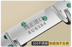 SUS304 Stainless Steel Sticky Cloth Towel <strong>Coat</strong> Rail Hanger <strong>Hook</strong> <strong>Rack</strong> - Product Image 6