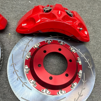 Kit d'étriers de frein sur mesure grande taille 6 pistons avec disques de 420/380 mm pour Audi TT Quattro A3 A4 A5 A6 A7 A8 B8 B9 S3 S5