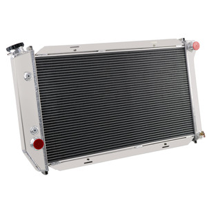 GTGMOTO Cubierta de Radiador de <span class=keywords><strong>4</strong></span> Filas con Ventilador para <span class=keywords><strong>FORD</strong></span> LTD II RANCHERO LINCOLN <span class=keywords><strong>MARK</strong></span> V 1972-1979 - Product Image 2