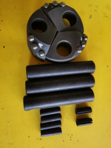 Hợp kim SPM 5 \ "DTH búa khoan bit odex điện búa bit Oxit Đen Lập Dị quá tải khoan khai thác các bộ phận máy - Product Image 4