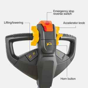 Warehouse sıcak elektrikli Walkie Montacargas depo endüstrileri için tam enerjili sürücü çatallı kaldırma # yeni varış # trend - Product Image 4