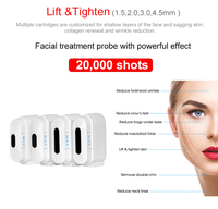 Appareil Hifu 7D pour le lifting du visage et le remodelage corporel, resserrement cutané pour usage clinique, brosse de nettoyage