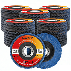 <span class=keywords><strong>Disque</strong></span> à lamelles en zircone de 11522 mm, grain 60, pour <span class=keywords><strong>meuleuse</strong></span> d'angle - Product Image 4