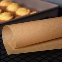 Papier sulfurisé en gros RICHER, double protection anti-graisse, antiadhésif, enduit de silicone, imperméable, de qualité alimentaire, pour gâteaux et pains