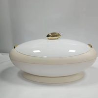 Ensemble de 3 casseroles isothermes de grande taille (4L, 5L, 6L) à base circulaire, chauffe-plats pour le Ramadan, l'Iftar, les fêtes et les potluck africains