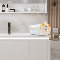 Bacs de rangement empilables transparents DOOSO pour garde-manger, paniers cubes en plastique, organiseurs de rangement
