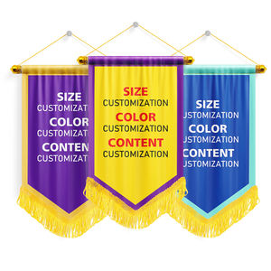 Drapeau de fanion personnalisé personnalisable drapeau d'échange d'équipe double face bannière suspendue en polyester fanion de <span class=keywords><strong>club</strong></span> de football fanion d'équipe de football - Product Image 1