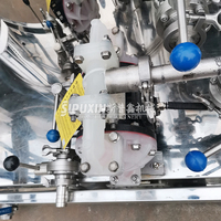 Filtre de congélation de machine de mélangeur de parfum de refroidissement 200L entièrement automatique pour l'équipement de production de cosmétiques de fabrication de parfum