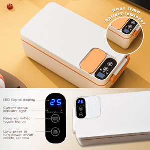 Select 110V/220V Plastic Portable <b>Heater</b> Electric Heated Lunchbox Hot Food Thermal Lunch Box - Product Image 6