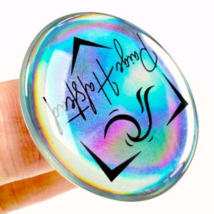 Etiqueta Adhesiva 3D Personalizada con Relieve Epóxico, Resistente al Agua, Impresión UV, Resina PU Suave, para Equipos Electrónicos - Product Image 2