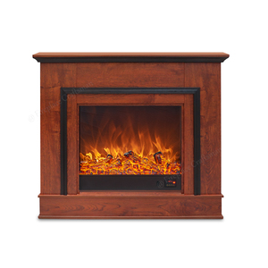Cheminée décorative d'intérieur en <span class=keywords><strong>bois</strong></span> artificielle moderne, support gratuit, cheminée circulaire led, brûleur de <span class=keywords><strong>bois</strong></span>, poêle électrique - Product Image 6