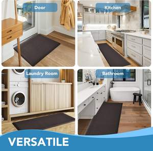 Alfombra Antifatiga para Cocina y Oficina, Alfombra de Cocina Impermeable de PU, Alfombrillas Antideslizantes para Escritorio/Suelo, Mayor Comodidad al Estar de Pie - Product Image 6