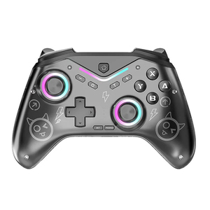 Quick reactions Hall Effect Joysticks dual vibration wireless Controller rgb gamepad for pc