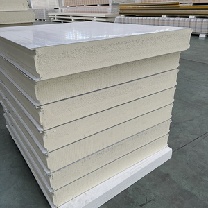 แกนโฟมสำหรับห้องเย็นแผงแซนวิช75/80/100/150/200มม. ที่เก็บความเย็นแบบทันสมัย - Product Image 1