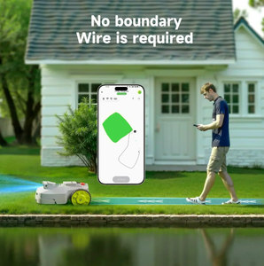 Tondeuse à gazon robotisée sans fil autopropulsée de qualité industrielle BESTMOW avec télécommande, batterie rechargeable, contrôle par application - Product Image 5