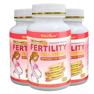 100% female natural womb woman fertility pill organic healthy herbal Women's Supplementary Fertility Pills