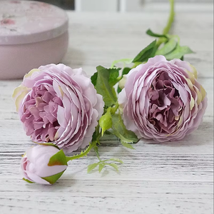 Flores Artificiales de Rosa Realistas Hechas a Mano para Decoración del Hogar, Fotos de Boda, Acción de Gracias, Día de la Madre, Navidad - Product Image 4