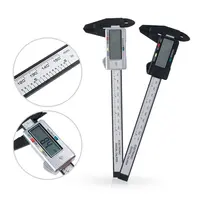 Calibrador Digital Vernier de 6 pulgadas, regla electrónica de 150mm, micrómetro, herramienta de medición de 150mm y 0,1mm
