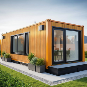 Casa Prefabbricata in Acciaio a Energia Solare ed Ecologica, Ufficio Modulare Ignifugo e Leggero, Edificio Commerciale - Product Image 1