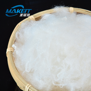 Bán Buôn Bông Nhồi Tái Chế 7D Rỗng Conjugated Polyester Staple Sợi Tấm Lót - Product Image 1