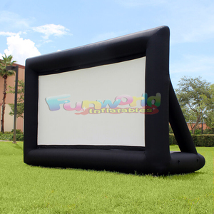 Partie extérieure de désherbage dans le jardin Écran de cinéma <span class=keywords><strong>gonflable</strong></span> haute clarté <span class=keywords><strong>Prix</strong></span> de l'écran de projection arrière Film Cinéma - Product Image 5