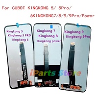 Écran d'affichage IPARTS pour Cubot KingKong X 3 5 Pro 6 7 8 9 Power 3 5 Star 2 AV AX Ace 2 3 ES, ensemble numériseur d'écran tactile LCD OEM