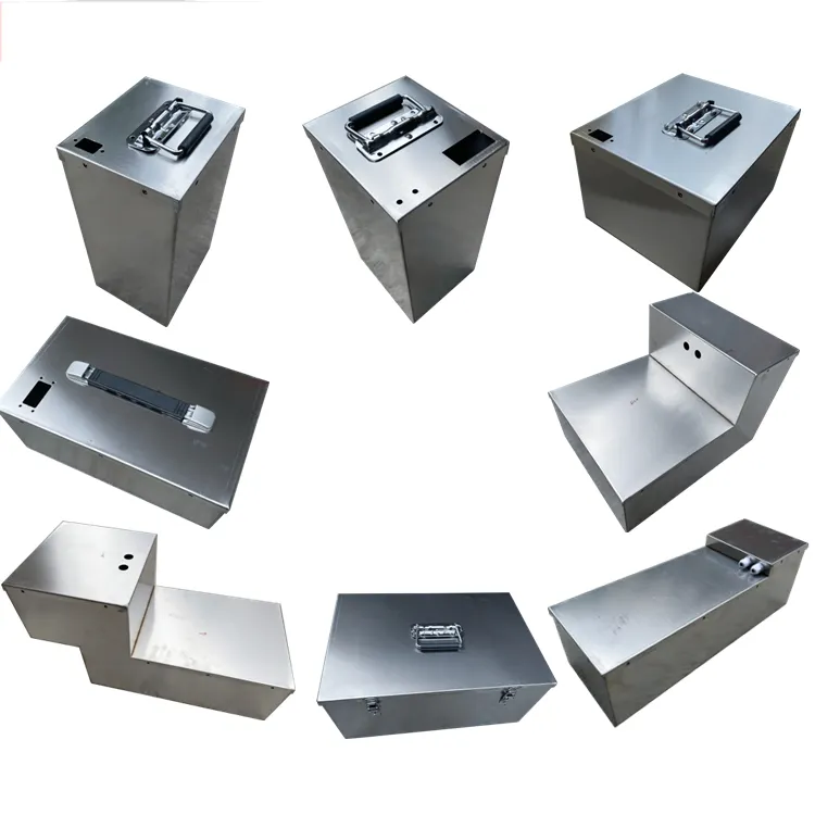 การออกแบบ Ip55 Ip65กันน้ำสแตนเลสตู้เก็บแบตเตอรี่กลางแจ้งตู้โลหะกล่อง