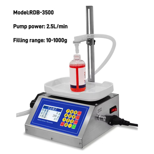 Máquina de llenado de líquidos tipo pesaje de 10-1000 ml para pegamentos, perfumes, vino tinto, salsa de soja, llenadora de bolsas para bebidas, plástico y vidrio - Product Image 5