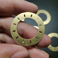 Cadran de montre en laiton et nacre de 30 mm, vente directe en gros, personnalisé, en acier écologique, accessoires OUSIBEI DP-002